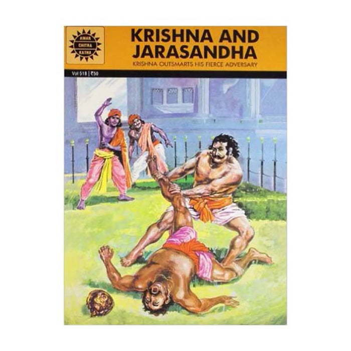 Krishna And Jarasandha - Krishna Outsmarts His Fierce Adversary - English | Story Book