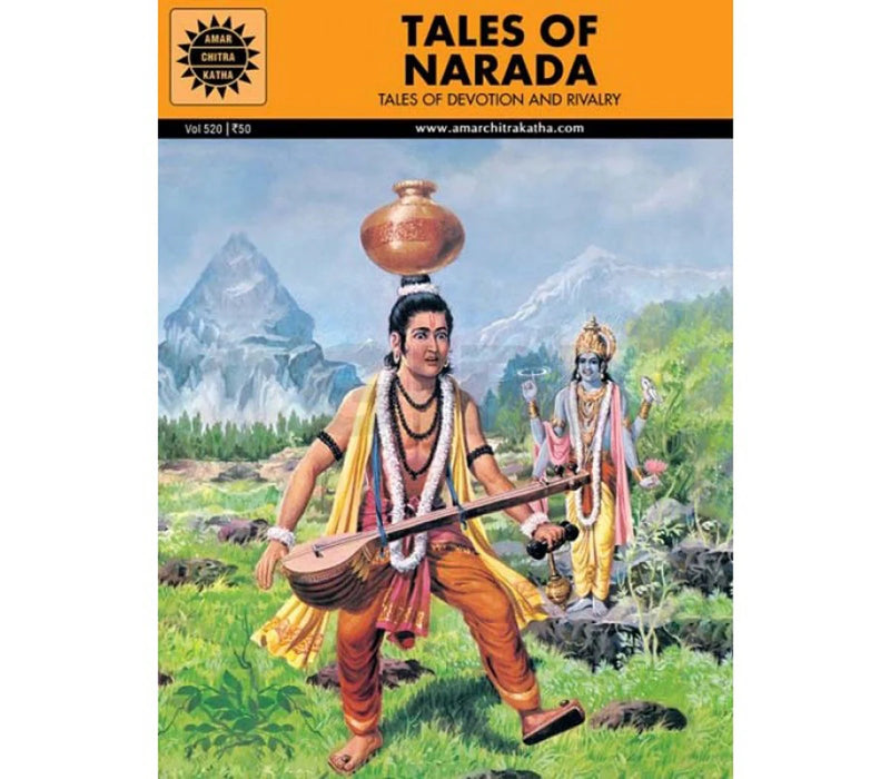 Tales Of Narada - Tales Of Devotion And Rivalry - English | by Onkar Nath Sharma/ Story Book