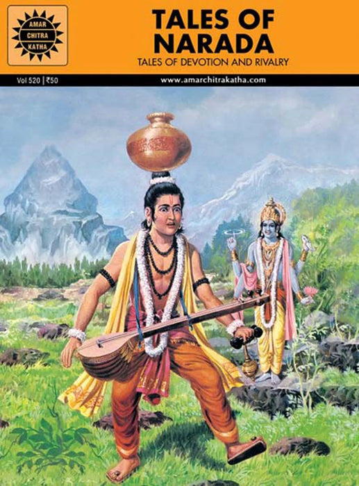 Tales Of Narada - Tales Of Devotion And Rivalry - English | by Onkar Nath Sharma/ Story Book