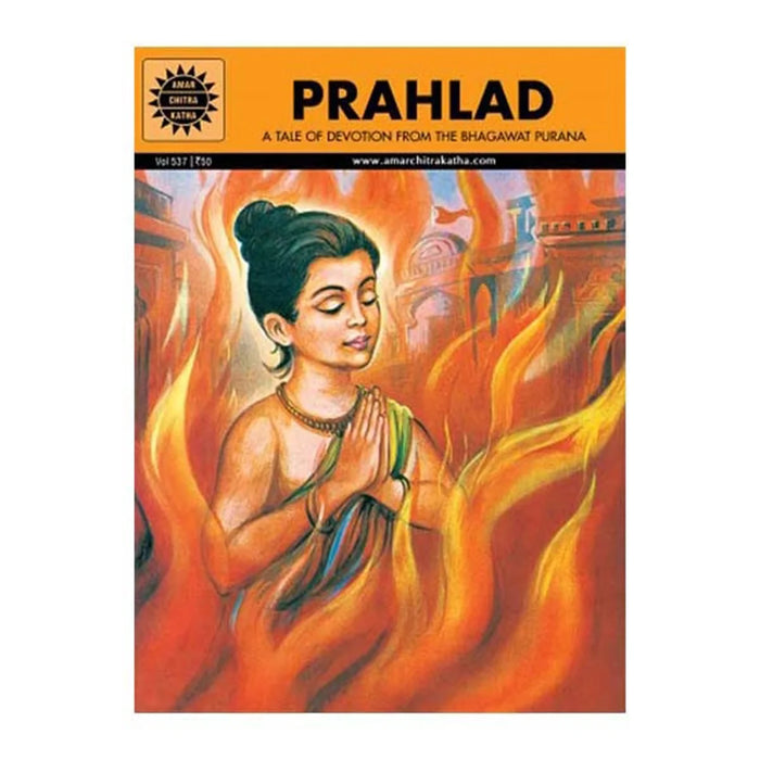 Prahlad - A Tale Of Devotion From The Bhagawat Purana - English | by Kamala Chandrakant/ Story Book