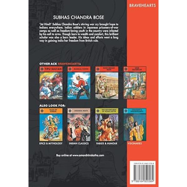 Subhas Chandra Bose - Born To Lead - English | Childrens Book/ Story Book