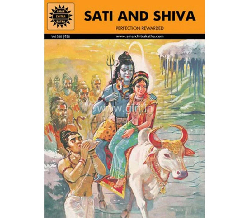 Sati And Shiva - Perfection Rewarded - English | Story Book