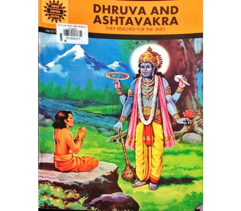 Dhruva And Ashtavakra - They Reached For The Skies - English | by Shailaja Ganguly & Malati Shenoy/ Story Book