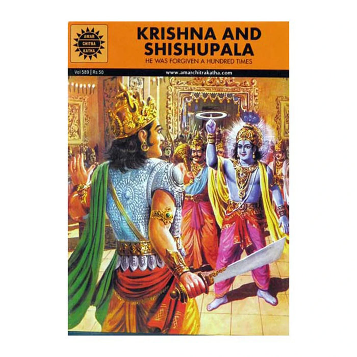 Krishna And Shishupala - He Was Forgiven A Hundred Times - English | by Kamala Chandrakant/ Story Book