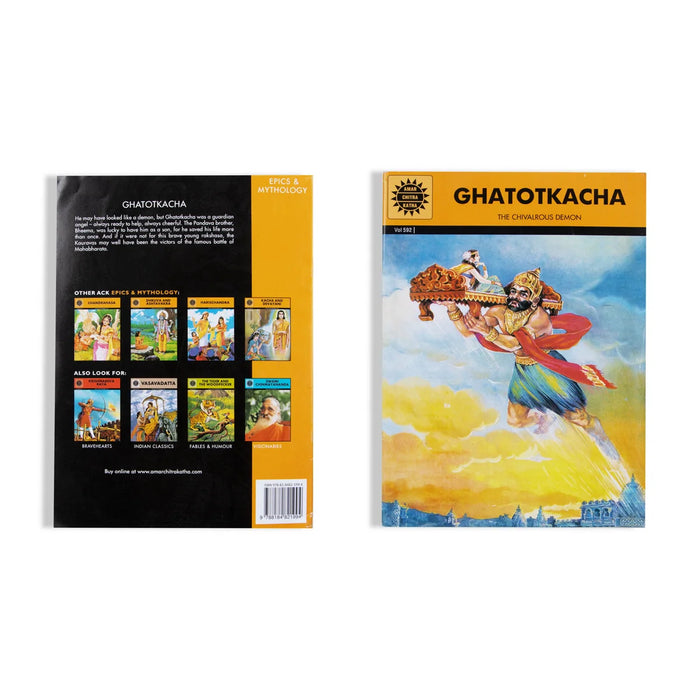 Ghatotkacha - The Chivalrous Demon - English | Story Book