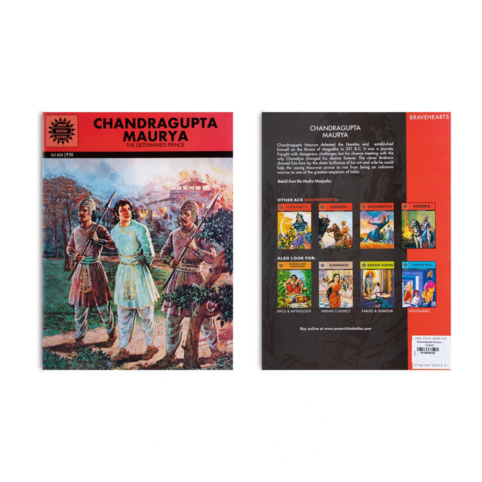 Chandragupta Maurya - The Determined Prince - English | Childrens Book/ Story Book