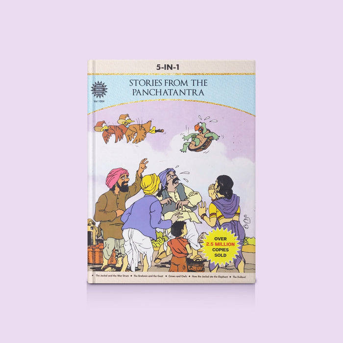 Stories From The Panchatantra - 5 In 1 - English | By Anant Pai/ Amar Chithra Katha/ Children's Story Book