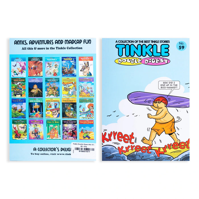 Tinkle Double Digest - Part 59 - English | Childrens Book/ Story Book