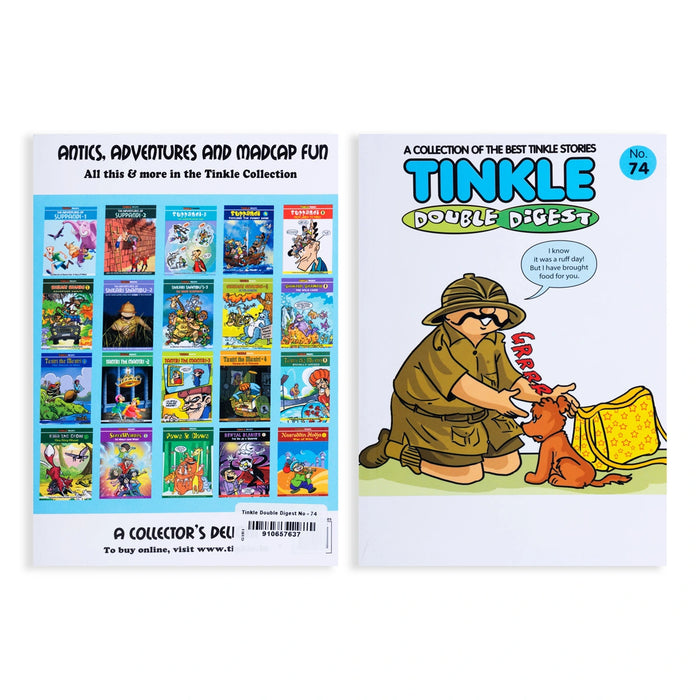 Tinkle Double Digest - Part 74 - English | Story Book/ Childrens Book