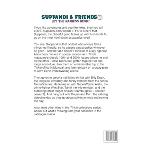 Suppandi & Friends - Let The Madness Begin - Volume 1 - English | Childrens Book/ Story Book