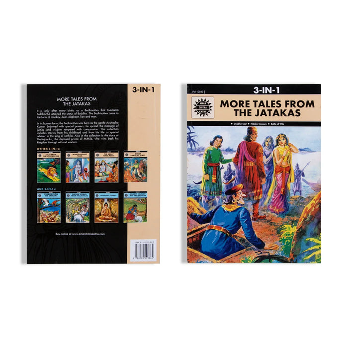 More Tales From The Jatakas - English | 3 In 1 Moral Story Book