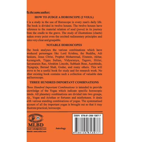 Studies In Jaimini Astrology - English | Astrology Book/ by Bangalore Venkata Raman