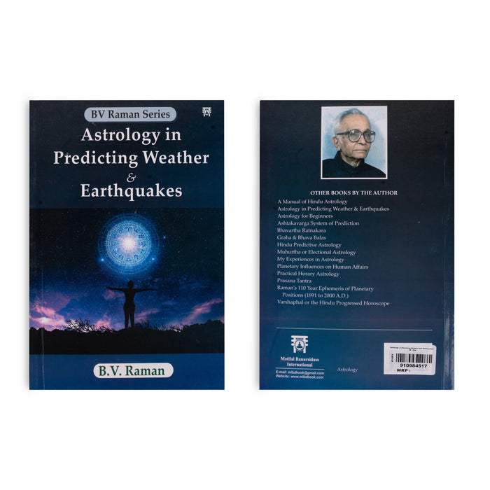 Astrology In Predicting Weather And Earthquakes - English | Astrology Book/ by B. V. Raman