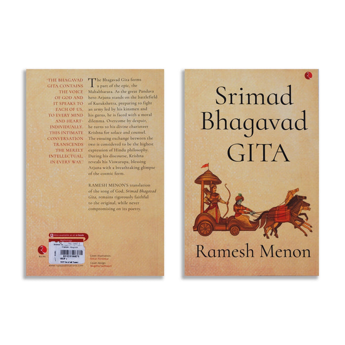 Srimad Bhagavad Gita - English | By Ramesh Menon/ Bhagwat Geeta Book For Inner Growth And Life Guidance