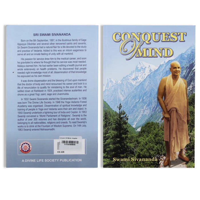 Conquest Of Mind - English | by Swami Sivananda/ Hindu Spiritual Book