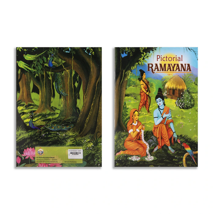 Pictorial Ramayana - English | Childrens Story Book/ Swami Raghaveshananda