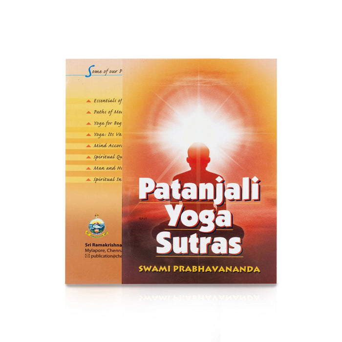Patanjali Yoga Sutras - English | By Swami Prabhavananda/ Yoga Book For Meditation Practice & Self Discipline