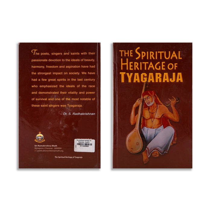 The Spiritual Heritage Of Tyagaraja - English | by C. Ramanujachari/ Music Book