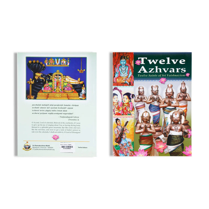 Twelve Azhvars - English | By Gowri Rajagopal/ Biographical Book For Learning Devotional History