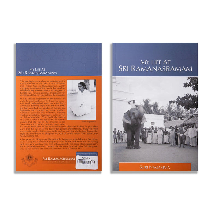 My Life At Sri Ramanasramam - English |by Suri Nagamma/ Biographical Book