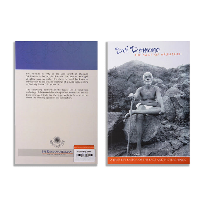 Sri Ramana The Sage Of Arunagiri - A Brief Life - Sketch Of The Sage And His Teachings - English | Philosophical Book