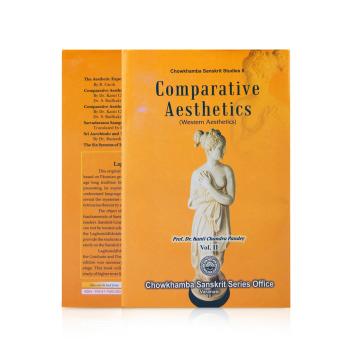 Comparative Aesthetics - Westem Aesthetics - 2 Volumes Set | by Dr. Kanti Chandra Pandey/ Chowkhamba Sanskrit Studies