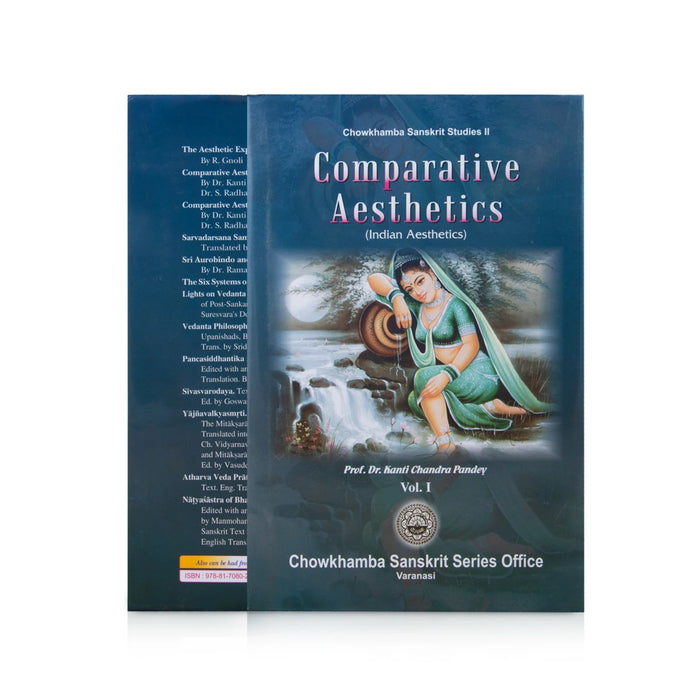 Comparative Aesthetics - Westem Aesthetics - 2 Volumes Set | by Dr. Kanti Chandra Pandey/ Chowkhamba Sanskrit Studies