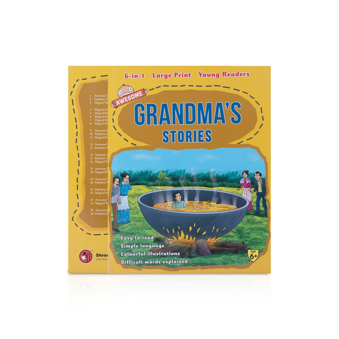 Awesome Grandma's Stories - English | 6 In 1 Story Book/ Childrens Book