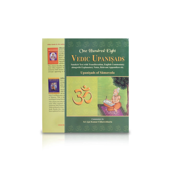 Vedic Upanisads - Upanisads Of Samaveda - 2 Volumes Set - Sanskrit Text With Transliteration, English Commentary
