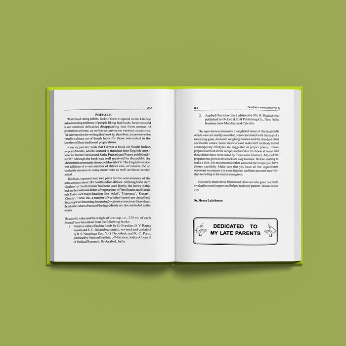 Southern Savouries - Part 1 - English | Dr. Hema Lakshman/ Cooking Book