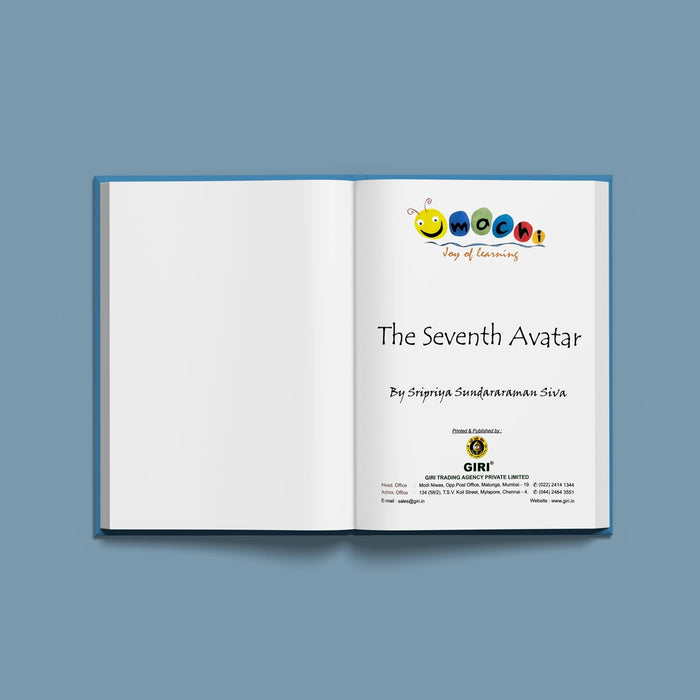 The Seventh Avatar - Rama Series - English | Story Book/ Childrens Book For Cultural Learning