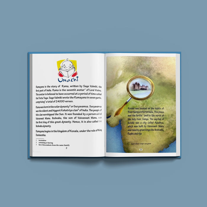 The Seventh Avatar - Rama Series - English | Story Book/ Childrens Book For Cultural Learning