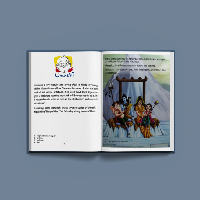 The Race - Ganesha Series - English | Story Book/ Hindu Religious Book