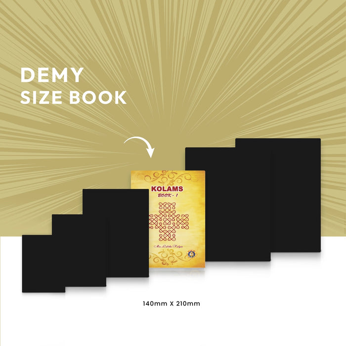 Kolams Book - Part 1 | English Edition/ by Mis Lalitha Kalyax/ Kolam Designs Book