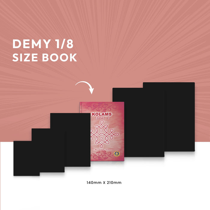 Kolams Book - Part - 3 | English Edition/ by Mis Lalitha Kalyax/ Kolam Designs Book