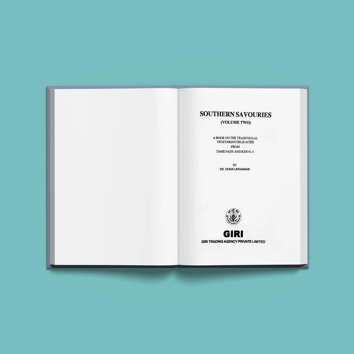 Southern Savouries - Volume II - English | by Dr. Hema Lakshman/ Cooking Book