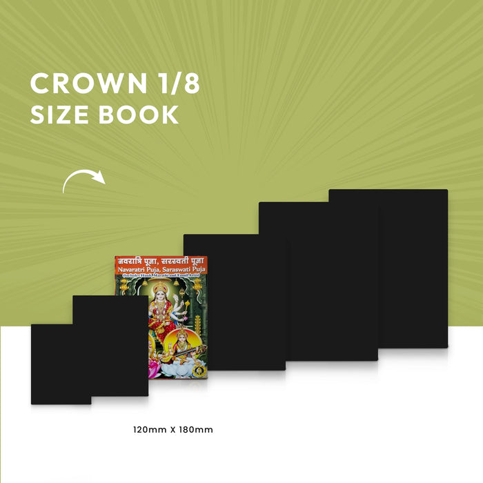 Navaratri Puja, Saraswati Puja ( Includes Hindi, Marathi and Tamil Artis) - Sanskrit - English |Hindu Pooja Book