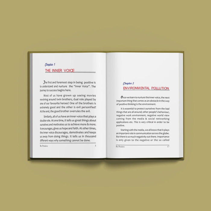 Be Positive Healthy Soup For Positive Growth - English | By Srinivasan Radhakrishnan/ Self Motivational Book