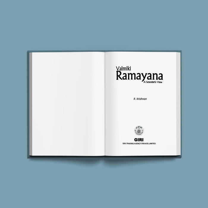 Valmiki Ramayana - A Scientist's View - English | by P. Krishnan/ Hindu Purana Book
