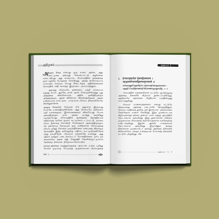 Avadhoota Gita-Sri Dattatreyarin Prammappadai - Sanskrit - Tamil | By Jack H. Parade, Srimathi Mathangi Balaji