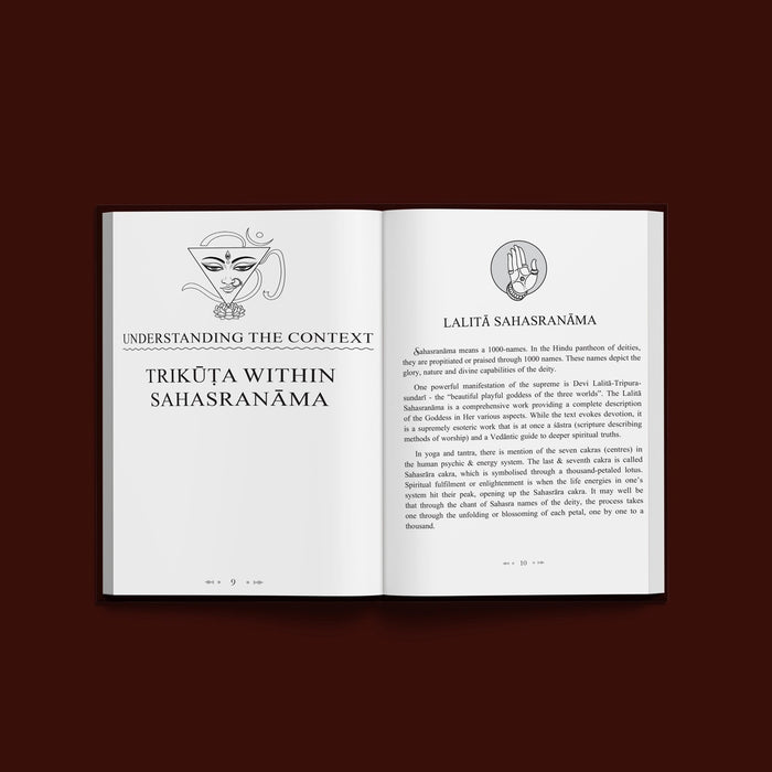 Trikuta - English | Hindu Spiritual Book/ Sacred Teachings On Divine Wisdom, Devotion And Spiritual Philosophy