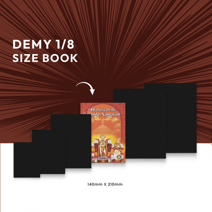 108 Divyadesha Govinda Namavali - Tamil -Telugu -Sanskrit -English | Holy Hymns Book/ Govinda Chant for Prayer