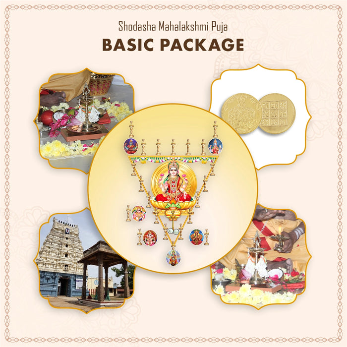 Shodasha Mahalakshmi Puja | 01st Nov-2024/ Basic Package/ Shodasa Mahalakshmi Pooja for Wealth & Prosperity