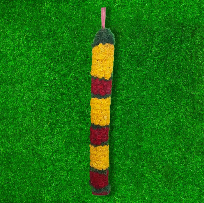 Button Rose Garland | Giri God Mala For Deity Decoration