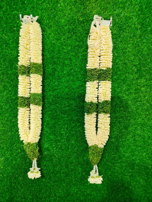 Jasmine Flower Garland - 2.5 Feet | Giri Wedding Mala For Marriages