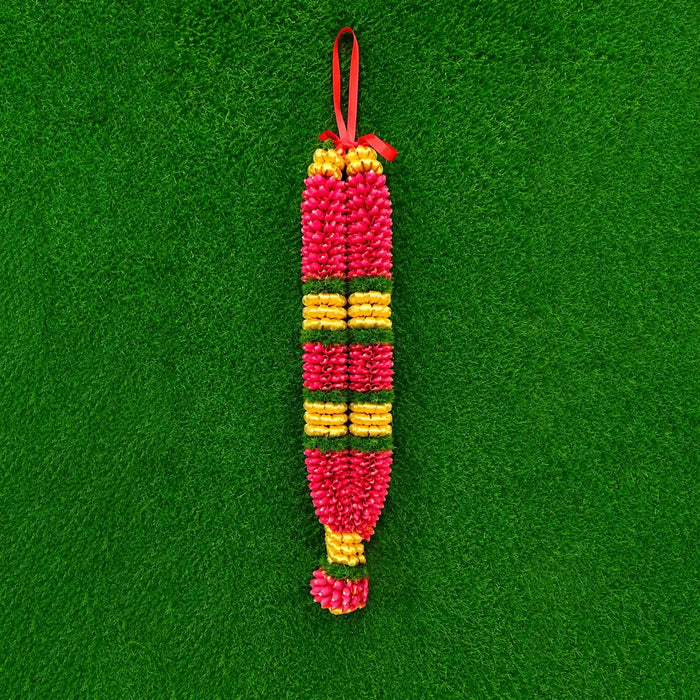Rose Wedding Garland - 2.5 Feet | Giri Flower Mala For Wedding Celebrations