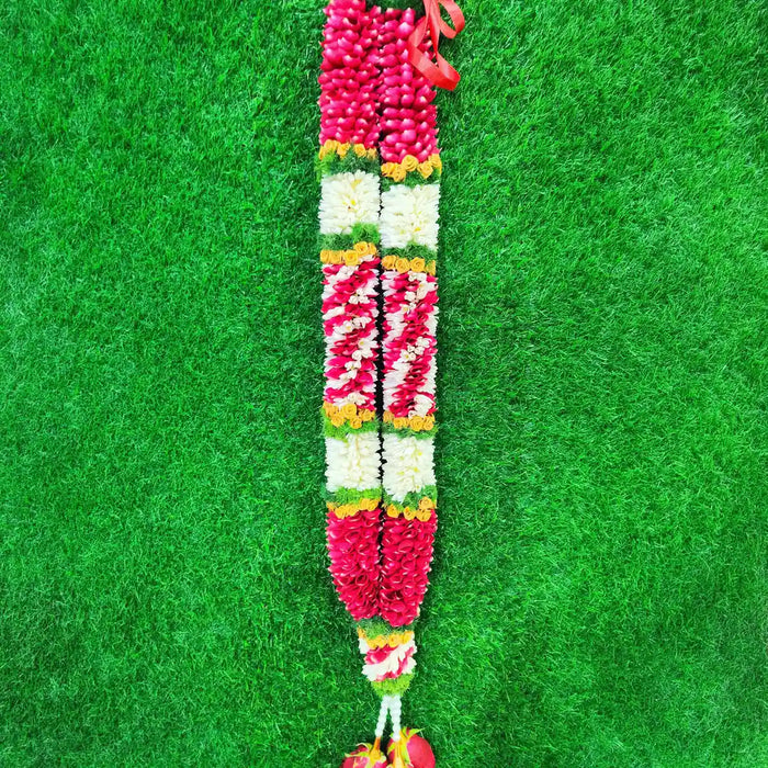 Rose Marriage Garland - 2.5 Feet | Giri Traditional Mala
