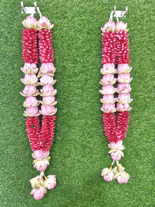 Rose & Lotus Varmala - 2.5 Feet | Giri Traditional Wedding Garland