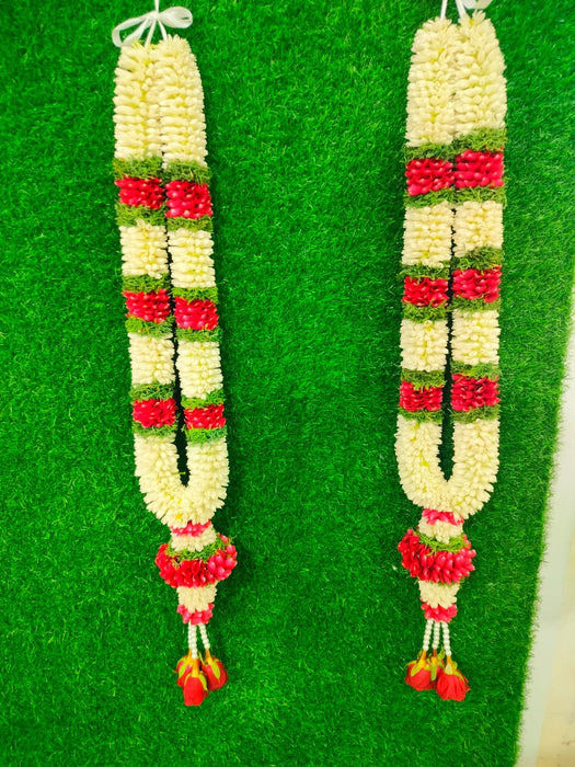 Jasmine Wedding Mala - 2.5 Feet | Giri Floral Marriage Garland