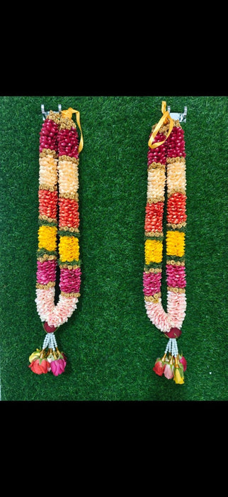 Rose Wedding Garland - 2.5 Feet | Giri Floral Varmala For Sacred Ceremonies